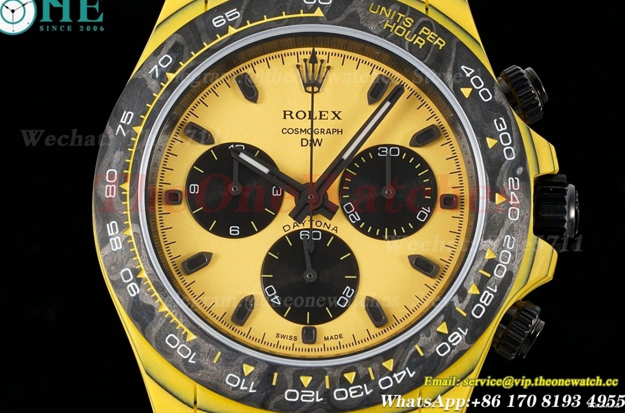 DIWF 40mm FC Yellow A7750 Diw NY Dial Daytona 0202